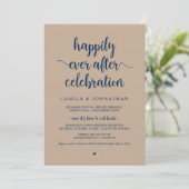 Kraft Elopement, Happily Ever After-viering in Kaart (Staand voorkant)