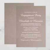 Kraft Engagement Party of Shower (partij voor dwan Kaart (Voorkant / Achterkant)