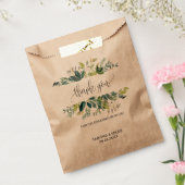 Kraft Foliage Hartelijk dank Bedankzakje (Gezegeld)