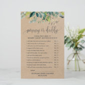 Kraft Foliage Mam of papa Game (Staand voorkant)