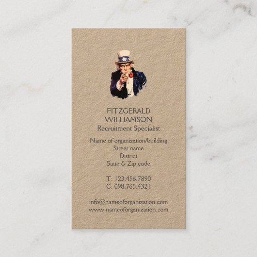 Kraft | FOTO OF LOGO TOEVOEGEN | Visitekaartje (Voorkant)