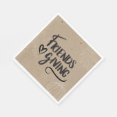 Kraft Friendsgiving Dinner Party Servet (Hoek)