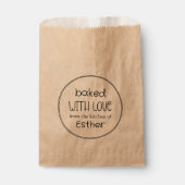 Kraft Gebakken met Liefde Bedankzakje (Voorkant)