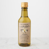 Kraft Gepersonaliseerde Zelfgemaakte Vanille Extra Wijn Etiket (Voorkant)