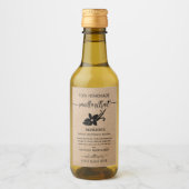 Kraft Gepersonaliseerde Zelfgemaakte Vanille Extra Wijn Etiket (Voorkant)