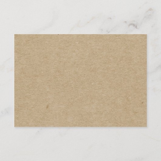 Kraft green bladeren book request books for baby informatiekaartje (Achterkant)