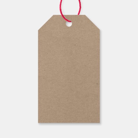 Kraft Green Brush Script Kerstmis  Truck Cadeaulabel (Achterkant)