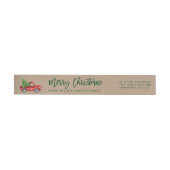 Kraft Green Brush Script  Truck Kerstmis (Individueel)