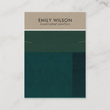 KRAFT GROEN KLEURBLOK KETTING ARMBAND DISPLAY