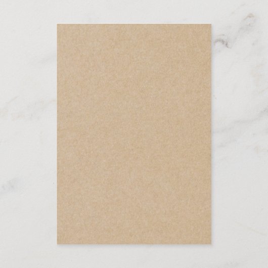 Kraft handgetekende bergen QR Huwelijksdetails Informatiekaartje (Achterkant)