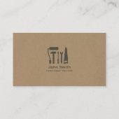 Kraft Handyman & Home Repair Service Visitekaartje (Achterkant)