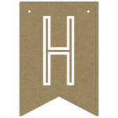 Kraft Happy Birthday Banner (Tweede vlag)