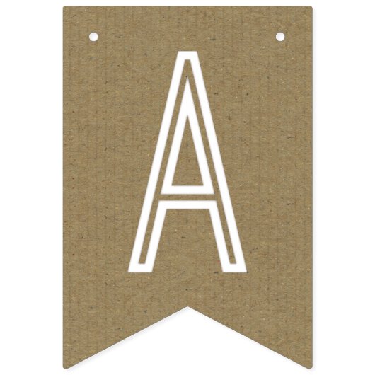 Kraft Happy Birthday Banner (Derde vlag)