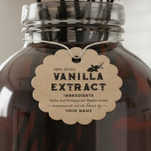 Kraft Homemade Vanilla Extract Ronde label label