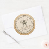 Kraft Honey Jar  bee Label (Envelop)