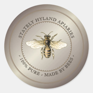 Kraft  Honey Jar Label