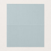 KRAFT IVORY WHITE FLORAL BUNCH WEDDING PLACE CARDS KAART (Binnenkant ongevouwen)