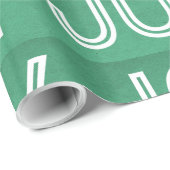Kraft Joy Wrapping Paper, Green Cadeaupapier (Rol Hoek)