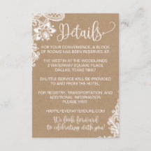 Kraft Kant en Lichten Rustieke Bruiloft Detail Kaa