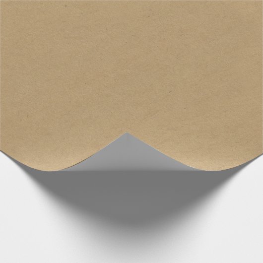 Kraft kleurig cadeaupapier (Hoek)