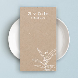 Kraft Leaf Branch die Display Kaart verdient