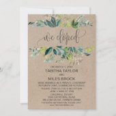 Kraft Loofwerk We Zijn Gevlucht Ontvangst na Vluch Kaart (Voorkant)