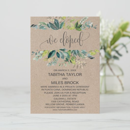 Kraft Loofwerk We Zijn Gevlucht Ontvangst na Vluch Kaart (Staand voorkant)