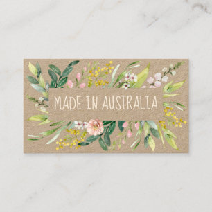 Kraft Made in Australia National Spring Blooms Visitekaartje