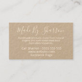 Kraft Made in Australia National Spring Blooms Visitekaartje (Achterkant)