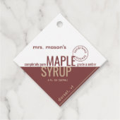 Kraft Maple Syrup Lente Seizoen Product Label (Voorkant)
