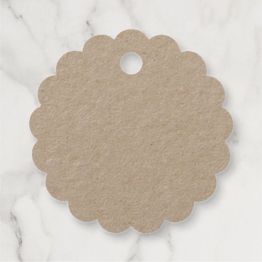 Kraft Meant to Bee Wedding Favor Label (Achterkant)