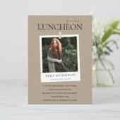 KRAFT MINIMALE AANPASSING BRUIDSLUNCH UITNODIGING (Staand voorkant)