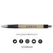 Kraft minimalistische zakelijke website Social Med Pen