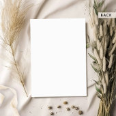 Kraft Modern Rustic we worden getrouwd Kaart