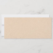 Kraft Modern Zakelijke Cadeaubon Met Logo (Achterkant)
