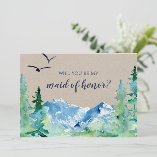 Kraft Mountain, word jij mijn dienstmeisje van Kaa Kaart (Staand voorkant)