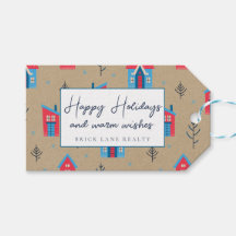 Kraft Paper Festive Prettige feestdagen Realty
