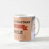 Kraft Paper Foto Beste Mok voor Kerstmis met oom (Voorkant rechts)