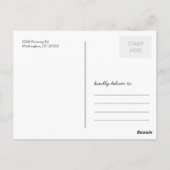 Kraft Paper Hartelijk dank Briefkaart (Achterkant)