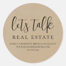 Kraft Paper Laten we het hebben over informatie ov