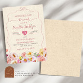 Kraft Paper Moederdag Brunch Kaart