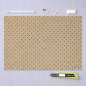 Kraft Paper Polka Dots Gold Stars Weefselpapier Tissuepapier (Craft)
