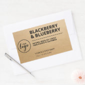 Kraft Paper Soy Wax Candle Labels (Envelop)