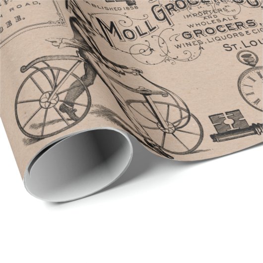 Kraft Paper Style  Cadeaupapier (Rol Hoek)