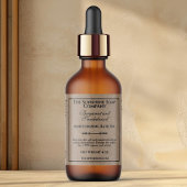 Kraft Paper Style Cosmetics Bottle Label