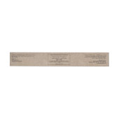 Kraft Paper Style Cosmetics Jar Label (Individueel)