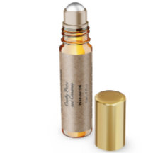 Kraft Paper Style Parfum Roller Flessenlabel