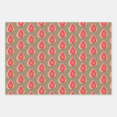 Kraft Paper Summer Red Guava Fruit (Voorkant 2)