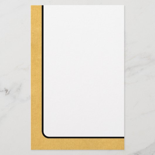 Kraft Paper Texture Briefpapier (Voorkant)