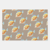 Kraft Paper Waterverf Angel Fish (Voorkant 2)